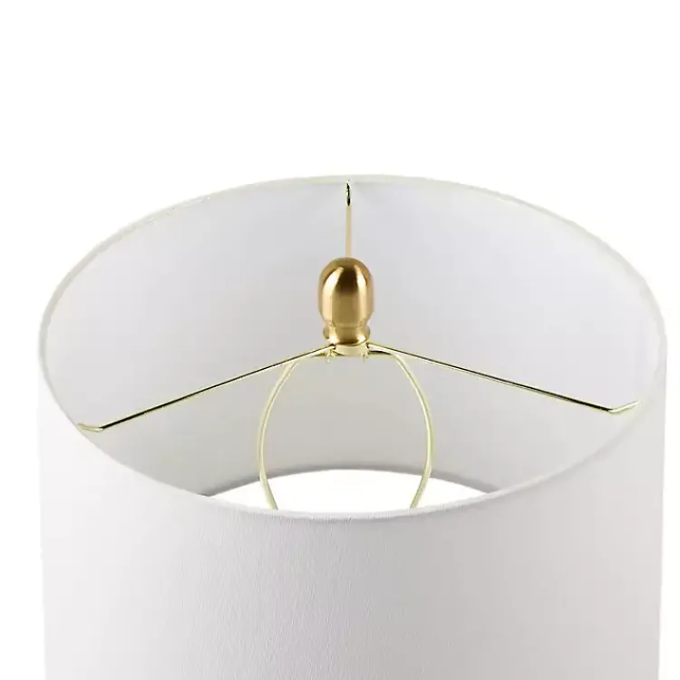 Kirklands Home Table Lamps|Faceted Glass Table Lamp Blue