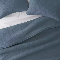 Kirklands Home Quilts|Floral Stitch 3-pc. Queen Quilt Set Blue