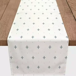 Kirklands Home Table Linens|Blue French Country Table Runner, 90 in.