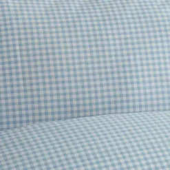 Kirklands Home Bed Sheets|Gingham Queen 3-pc. Sheet Set Blue