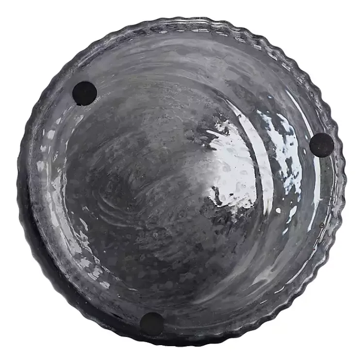 Clearance Grooved Glass Vase, 20in Vases