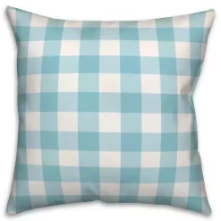 Outlet Blue Happy Easter Pillow Easter Decorations