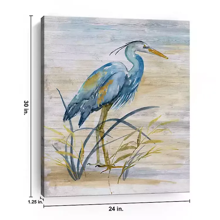 Kirklands Home Canvas Art|Blue Heron Giclee Canvas Art Print