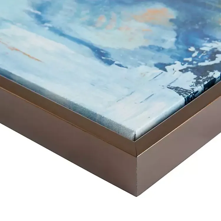 Kirklands Home Canvas Art|Blue Horizon Framed Canvas Art Prints, Set of 5