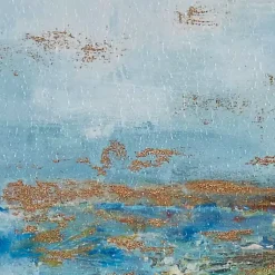 Kirklands Home Canvas Art|Blue Horizon Framed Canvas Art Prints, Set of 5