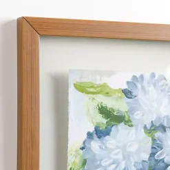 Kirklands Home Framed Art|Blue Hydrangea Blooms Framed Art Print