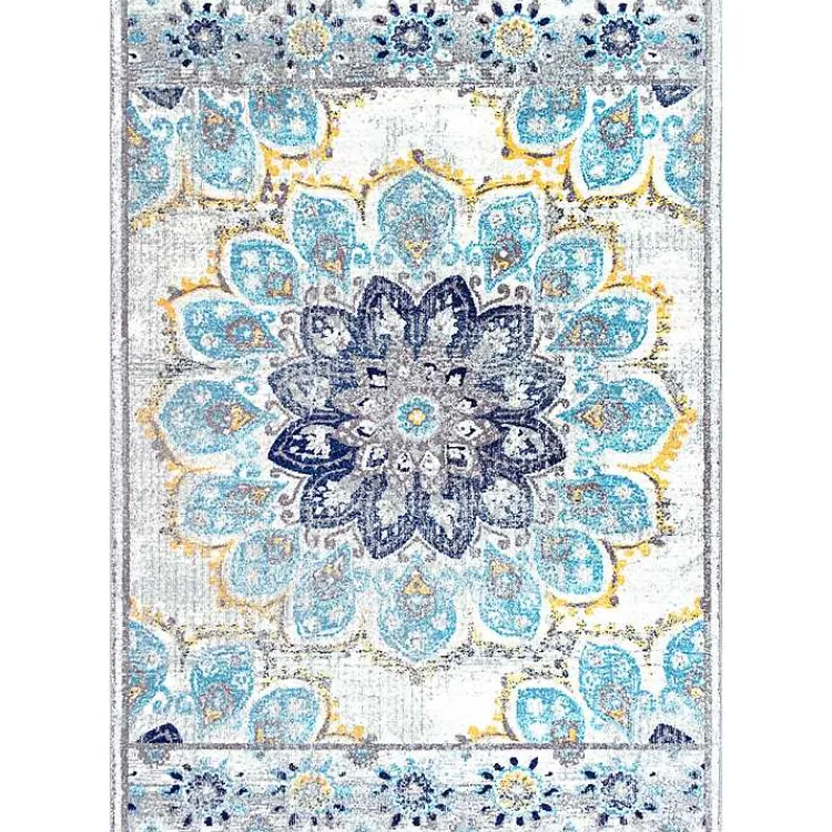 Kirklands Home Area Rugs|Blue Kiyoko Area Rug, 5x7 Multi