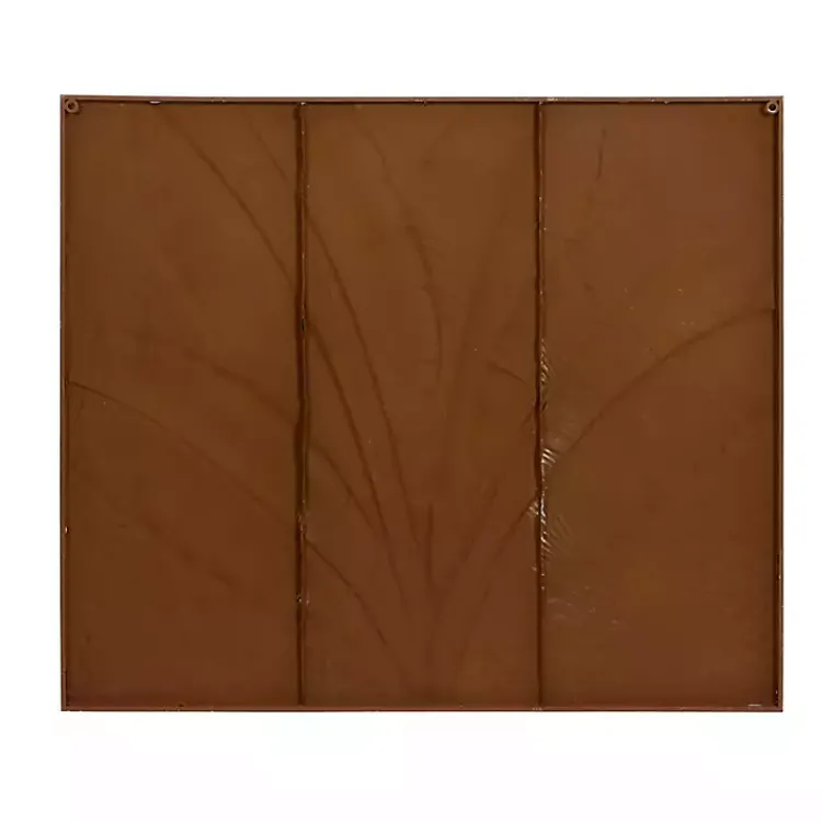 Kirklands Home Framed Art|Blue Leaves Coastal Metal Art Print