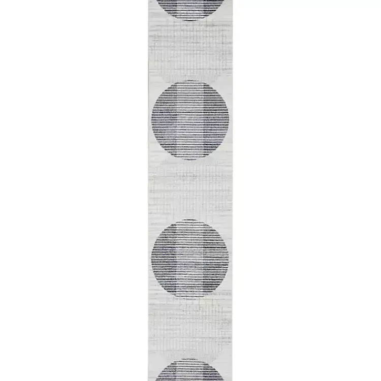 Kirklands Home Area Rugs|Blue Linear Geometric Washable Runner, 2x8