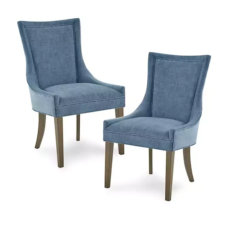 Kirklands Home Dining Chairs|Madison Park Ultra Dining Chairs, Set of 2 Blue