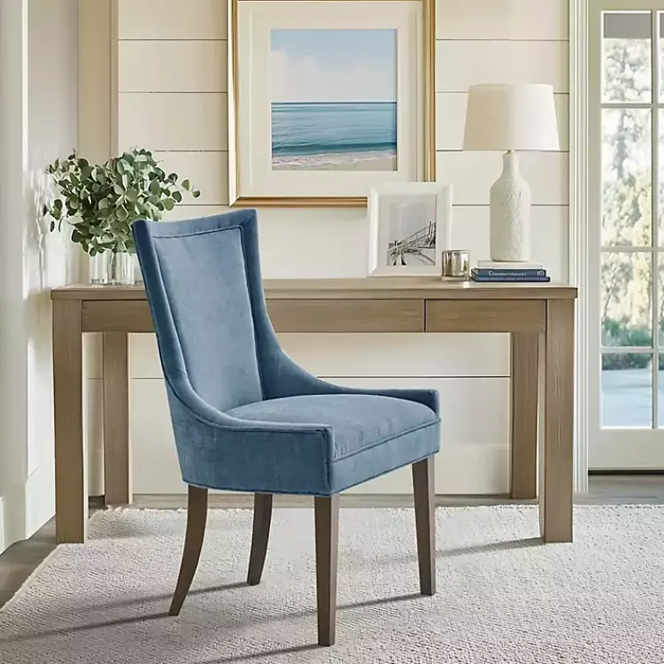 Kirklands Home Dining Chairs|Madison Park Ultra Dining Chairs, Set of 2 Blue