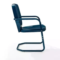 Kirklands Home Outdoor Seating|Metal Ridgeland 2-pc. Chair Set Blue