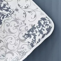 Kirklands Home Quilts|Blue Patchwork Reversible 2-pc. Twin Quilt Set