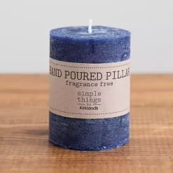 Hot Pillar Unscented Candle, 4 in. Candles