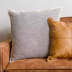 Online Pinstripe Pillow, 22 in. Pillows