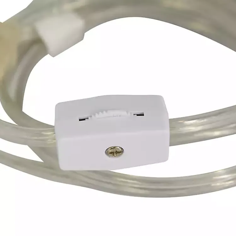 Kirklands Home Table Lamps|Blue Ribbed Stoneware Table Lamp White