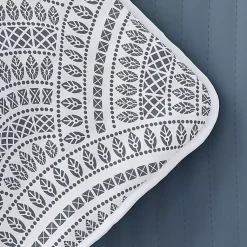 Kirklands Home Quilts|Blue Scalloped Reversible 2-pc. Twin Quilt Set