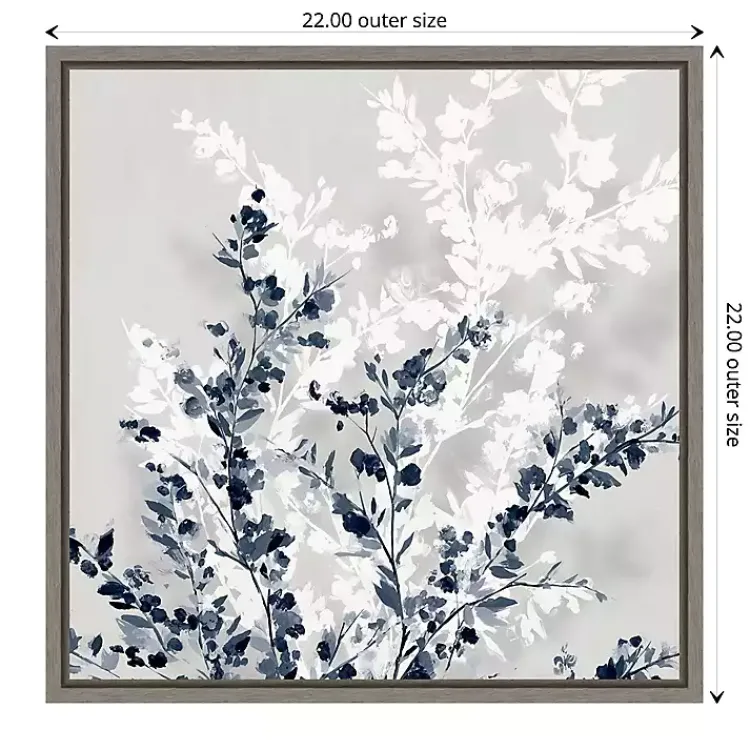 Kirklands Home Canvas Art|Blue Spring Framed Canvas Art Print