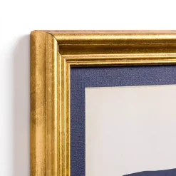 Kirklands Home Framed Art|Blue Stingray Framed Art Print