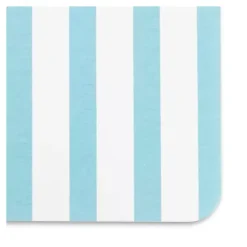 Kirklands Home Bathroom Rugs|Blue Striped Stone Bath Mat