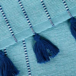 Kirklands Home Table Linens|Thera Stripe Table Runner Blue