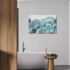 Kirklands Home Canvas Art|Blue Variation Canvas Art Print