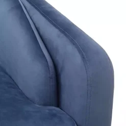 Kirklands Home Accent Chairs|Velvet Tufted Midcentury Modern Accent Chair Blue