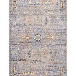 Kirklands Home Area Rugs|Blue Vintage Killian Area Rug, 5x8