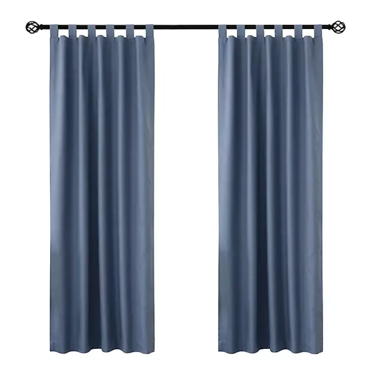 Kirklands Home Curtains & Drapes|Weathermate Blackout Curtain Panel, 54 in. Blue