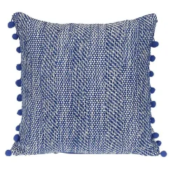 Clearance Woven Pom Pom Pillow Pillows
