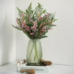 Hot Blush Berry and Leaf Stems, Set of 6 Stems & Bouquets