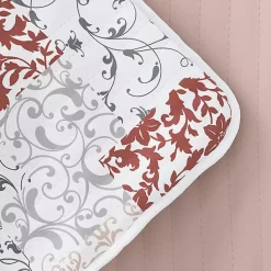 Kirklands Home Quilts|Blush Patchwork Reversible 3-pc. Queen Quilt Set