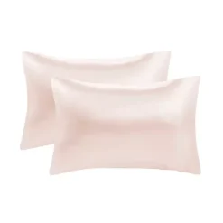 Kirklands Home Bed Sheets|Blush Satin King 2-pc. Pillow Case Set Pink