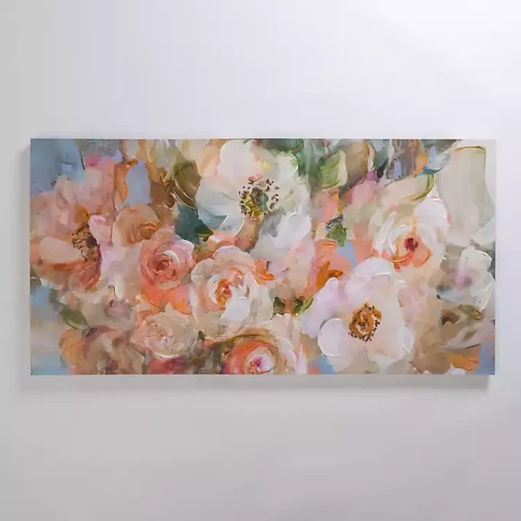 Kirklands Home Canvas Art|Blushing Blossoms Canvas Art Print Pink