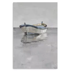 Kirklands Home Canvas Art|Boat on the Horizon Canvas Art Print Gray