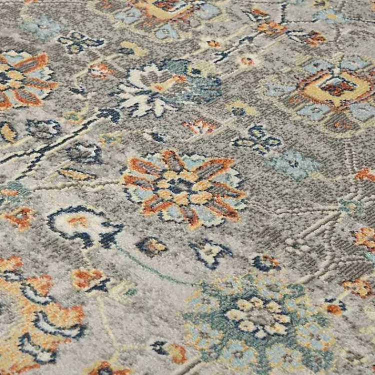 Kirklands Home Area Rugs|Bohemian Hialeah Accent Rug, 2x3 Gray