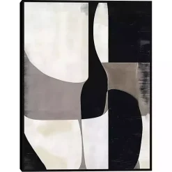 Kirklands Home Canvas Art|Bold Geometry I Framed Canvas Art Print