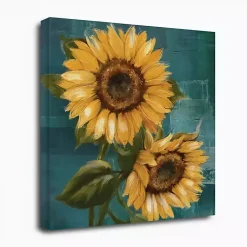 Kirklands Home Canvas Art|Bold Sunflowers Canvas Art Print, 30x30 in.