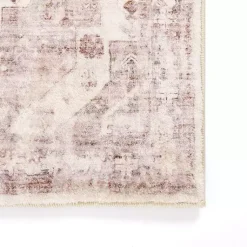 Kirklands Home Area Rugs|Bone Rosette Runner, 2x7