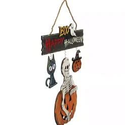 Sale Boo Happy Halloween Wall Sign Halloween