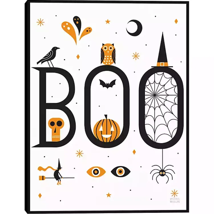 Best Boo Spooky Icons Halloween Wall Plaque Halloween