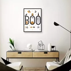Best Boo Spooky Icons Halloween Wall Plaque Halloween