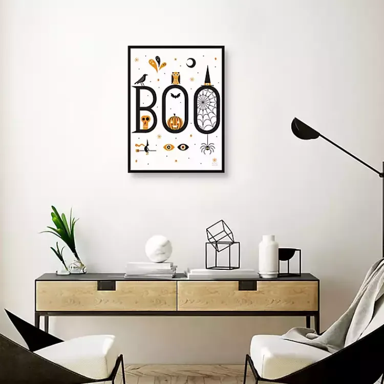 Best Boo Spooky Icons Halloween Wall Plaque Halloween