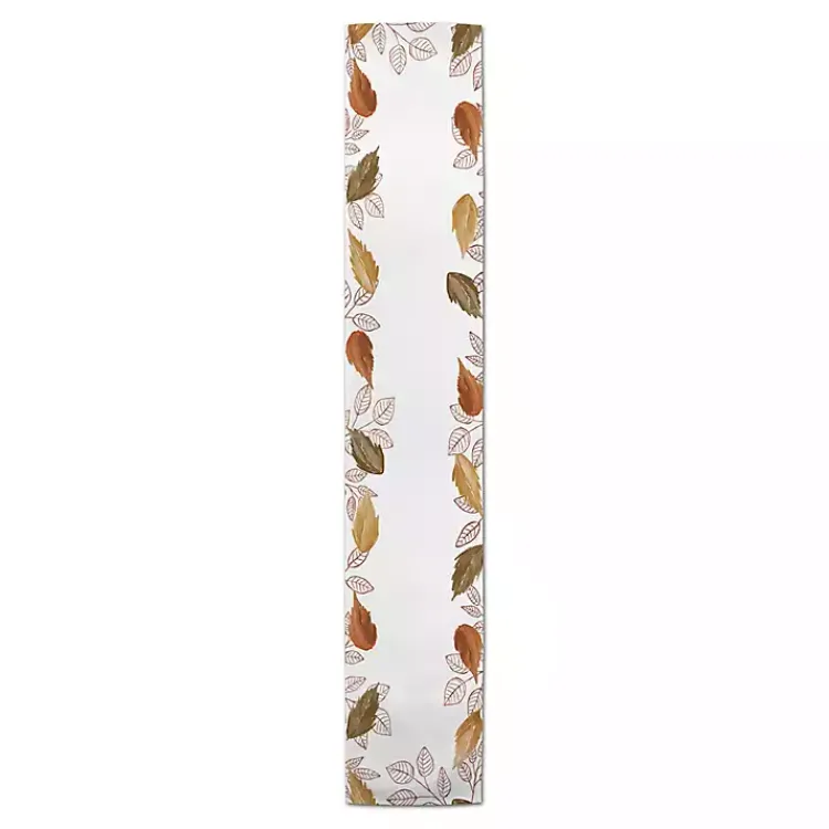 Online Bordered Autumn Leaves Table Runner, 72 in. Fall