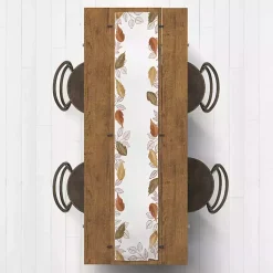 Online Bordered Autumn Leaves Table Runner, 90 in. Fall