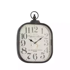 Kirklands Home Clocks|Brady Rustic Metal Wall Clock