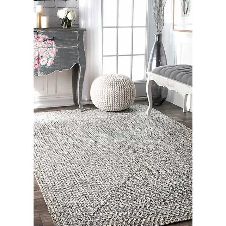 Kirklands Home Area Rugs|Braided Lefebvre Area Rug, 5x8