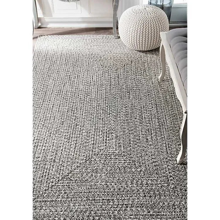 Kirklands Home Area Rugs|Braided Lefebvre Area Rug, 7x9