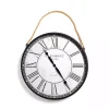 Kirklands Home Clocks|Brennan Rope Hanger Wall Clock