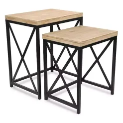 Kirklands Home Accent & End Tables|Briacrest Nesting Accent Tables, Set of 2